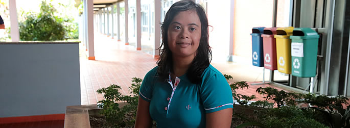 Ufac recebe 1ª estudante com síndrome de Down