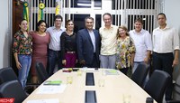 Ufac recebe visita do deputado federal Leo Brito