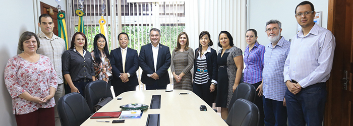 Ufac recebe visita do representante do Serviço de Assistência aos Brasileiros no Japão