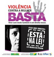 Ufac retoma campanha de combate à violência contra mulher em 2014
