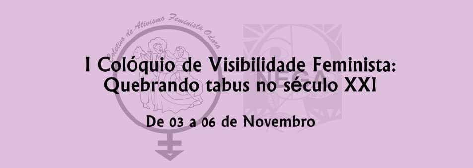 Ufac sedia 1º Colóquio de Visibilidade Feminista
