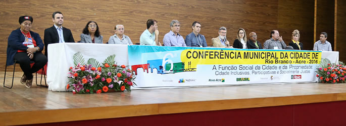 Ufac sedia 6ª Conferência Municipal da Cidade