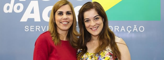 Vice-reitora da Ufac visita governadora em exercício do Estado