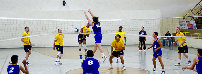 Voleibol avança para a semifinal no JUBs 2013
