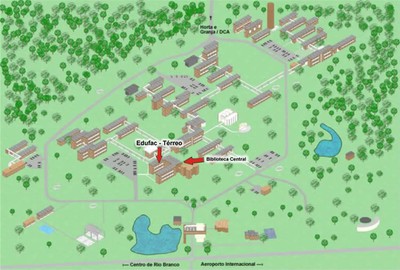 Mapa Como Chegar Edufac 2012